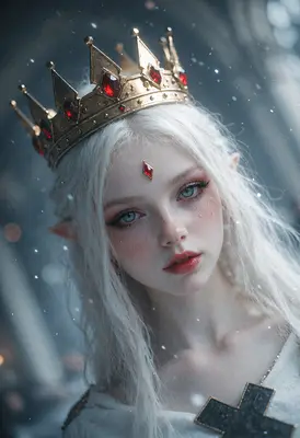 Snow Queen of the Frozen Realm