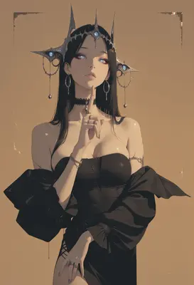 Silent Queen of the Dark Crown