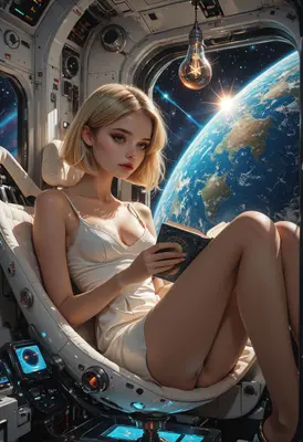 Solitude Aboard the Starship Cockpit