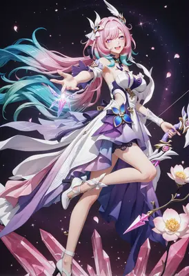 Elysia Radiant Archer of Crystal Flowers