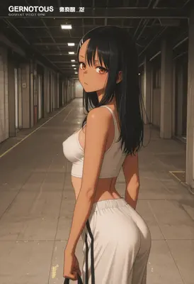 Nagatoro in the Quiet Hallway