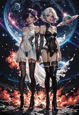 Celestial Duality of Light and Shadow