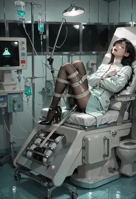 Patient in a Restrained Medical State