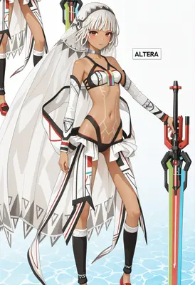 Altera Fate Grand Order Character Design