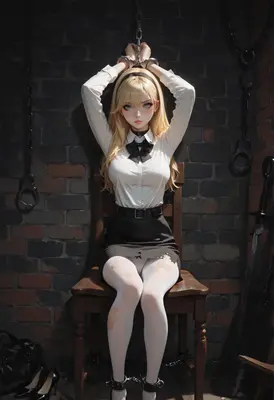 Captive Beauty in the Dark Room