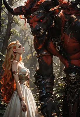 The Elf Princess and the Beast