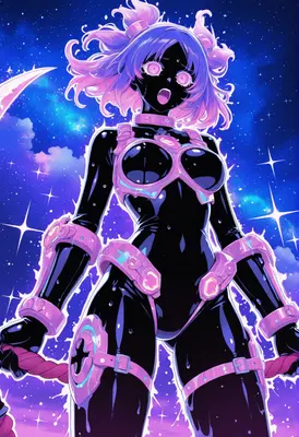 Cosmic Void Warrior in Pink Armor