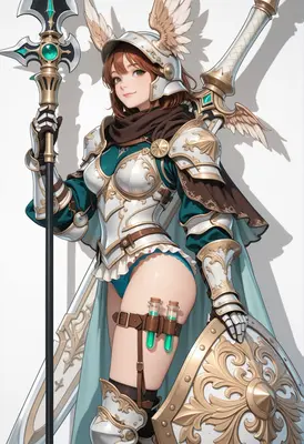 Winged Valkyrie Alchemist Knight