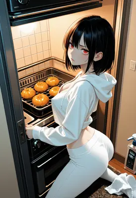 Baking Pumpkins in the Kitchen