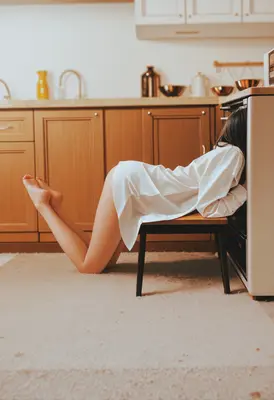 Resting in the Warm Kitchen