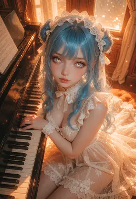 Melancholy Melody in Golden Sunlight