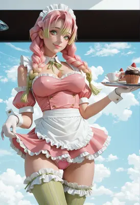 Mitsuri Kanroji Serving Sweet Treats