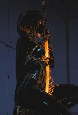 Shadow Warrior with Molten Blade