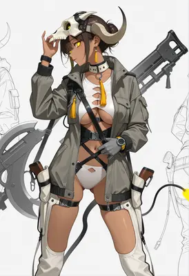 Tactical Skull Horned Warrior