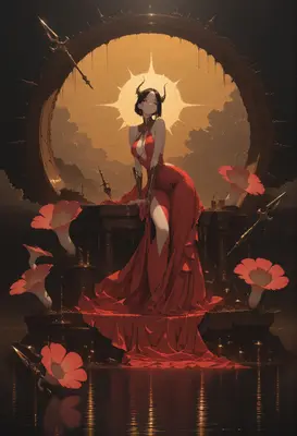Crimson Queen of the Ethereal Gate