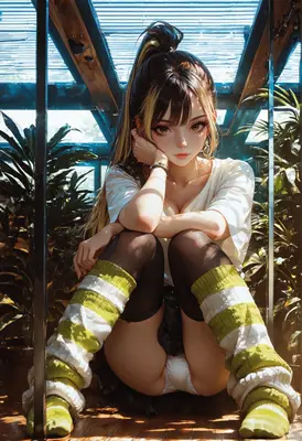 Sunlight Resting in the Greenhouse