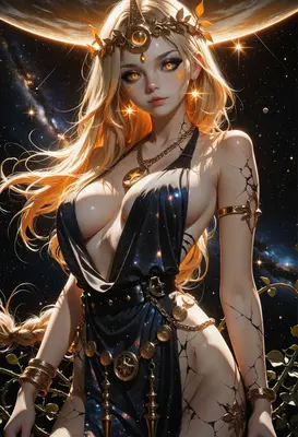 Celestial Goddess of the Cosmic Void