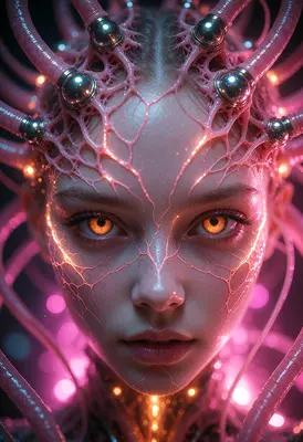 Cybernetic Neural Interface Connection