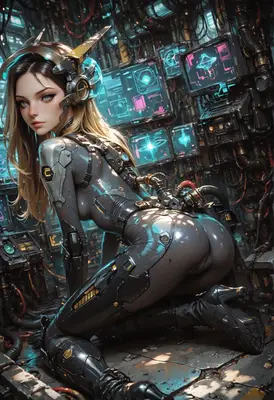 Cybernetic Pilot in the Command Center