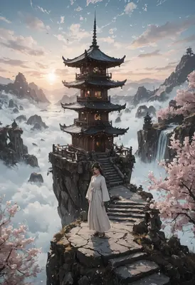 Shrine Above the Clouds