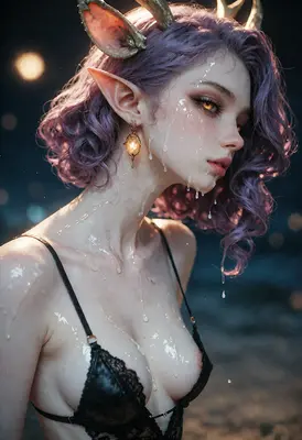 Ethereal Fae in the Moonlight