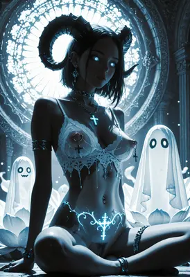 Spectral Succubus in Sacred Shrine