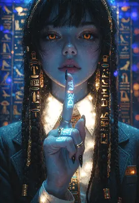 Mystic Scholar of Ancient Golden Runes