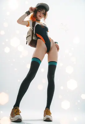 Summer Explorer in High Cut Bodysuit