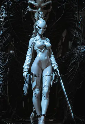 Cybernetic Warrior and The Shadow Entity