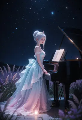 Starlight Sonata in the Meadow
