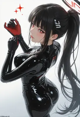 Cybernetic Soldier Preparing for Mission