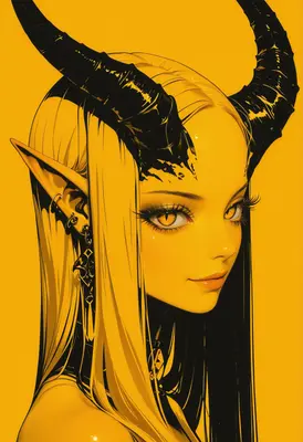 Golden Demon Princess Portrait