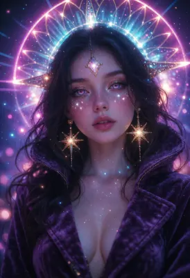 Celestial Goddess of the Cosmic Void