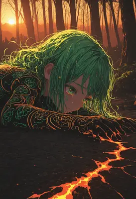 Sorrow Beneath the Golden Sunset