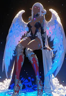 Celestial Dark Elf Angelic Guardian