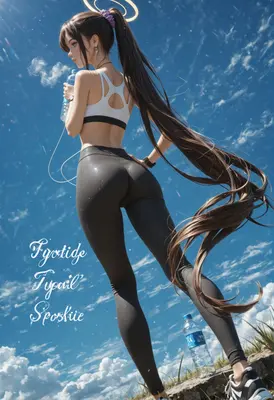 Refreshing Workout Under The Blue Sky
