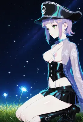 Starlight Pirate in the Meadow