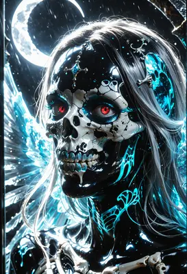 Ethereal Celestial Skull Maiden