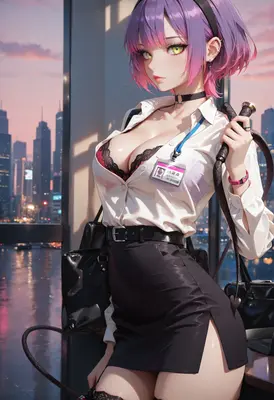 Office Worker with a Hidden Side