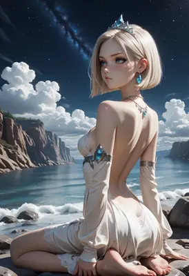 Celestial Princess by the Sea