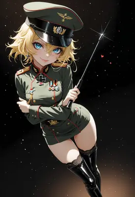Commanding Officer in Military Uniform