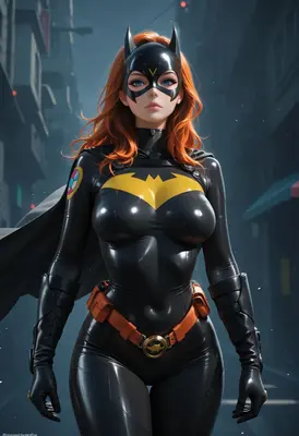 Batgirl Vigilante in the Dark City