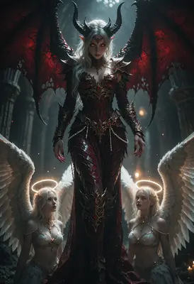 Queen of Shadows and Fallen Angels