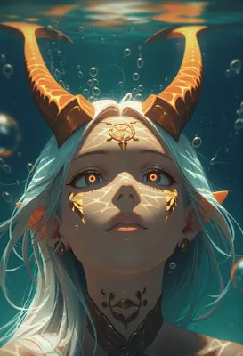 Submerged Demon of the Golden Depths