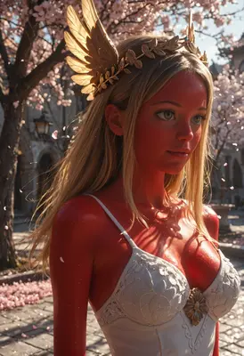 Goddess of the Cherry Blossoms
