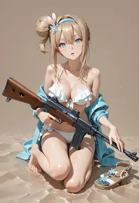Beachside Tactical Bunny Soldier