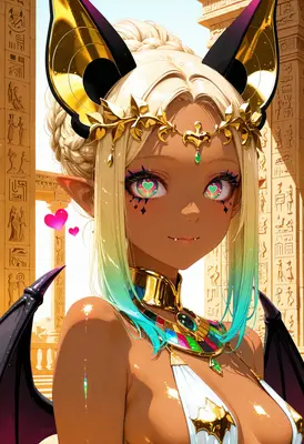 Golden Desert Succubus Queen
