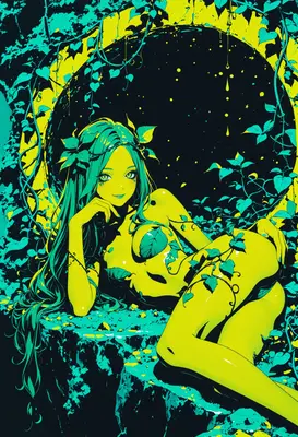 Nymph of the Neon Forest