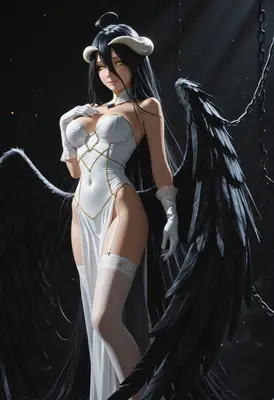 Albedo from Overlord in White