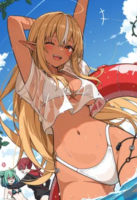 Summer Fun With A Tan Elf